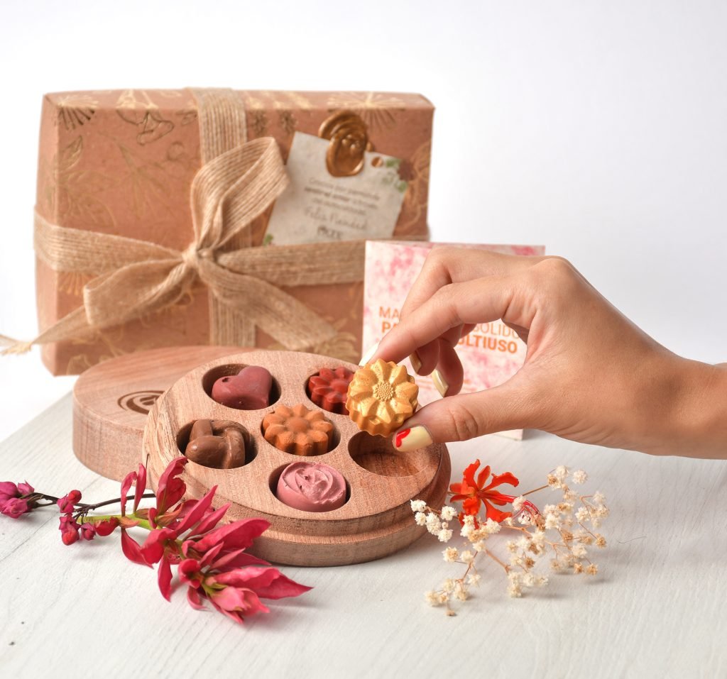 Paleta Cálida Maquillaje Sólido Multiuso